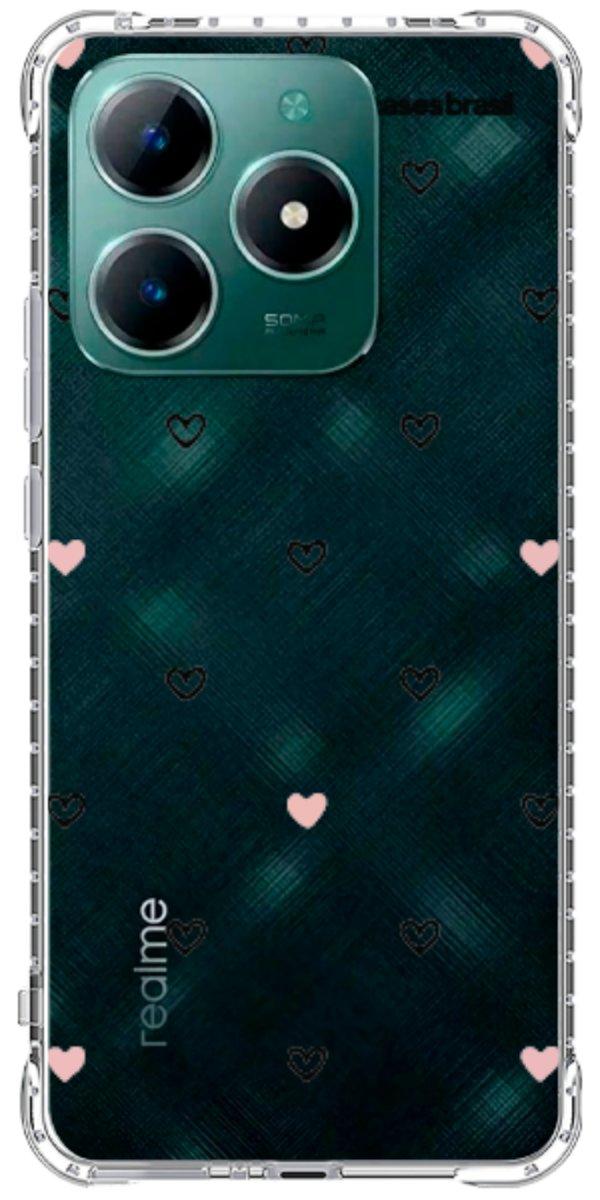 Capinha para Celular Corações Delicados Minimalista