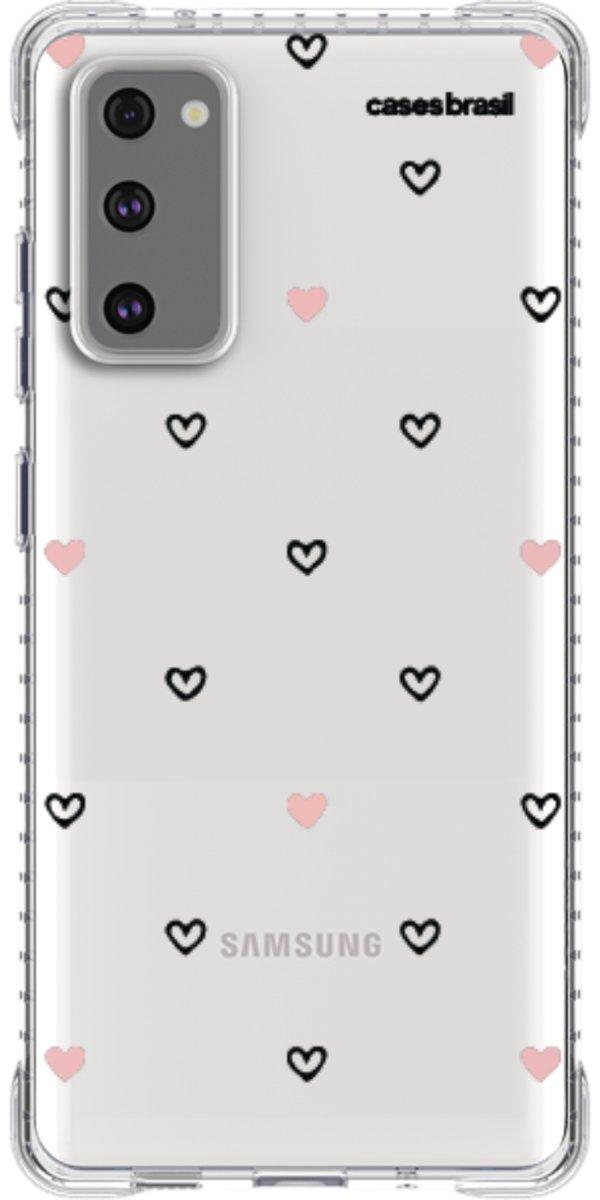 Capinha para Celular Corações Delicados Minimalista