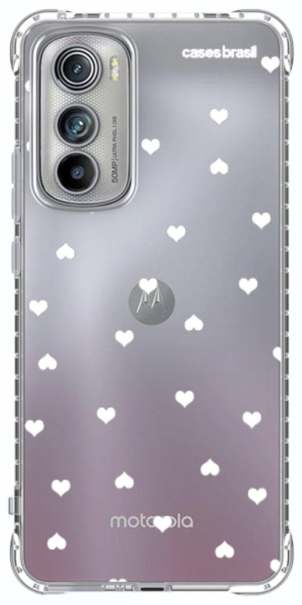 Capinha para Celular Corações Flutuantes Minimalista
