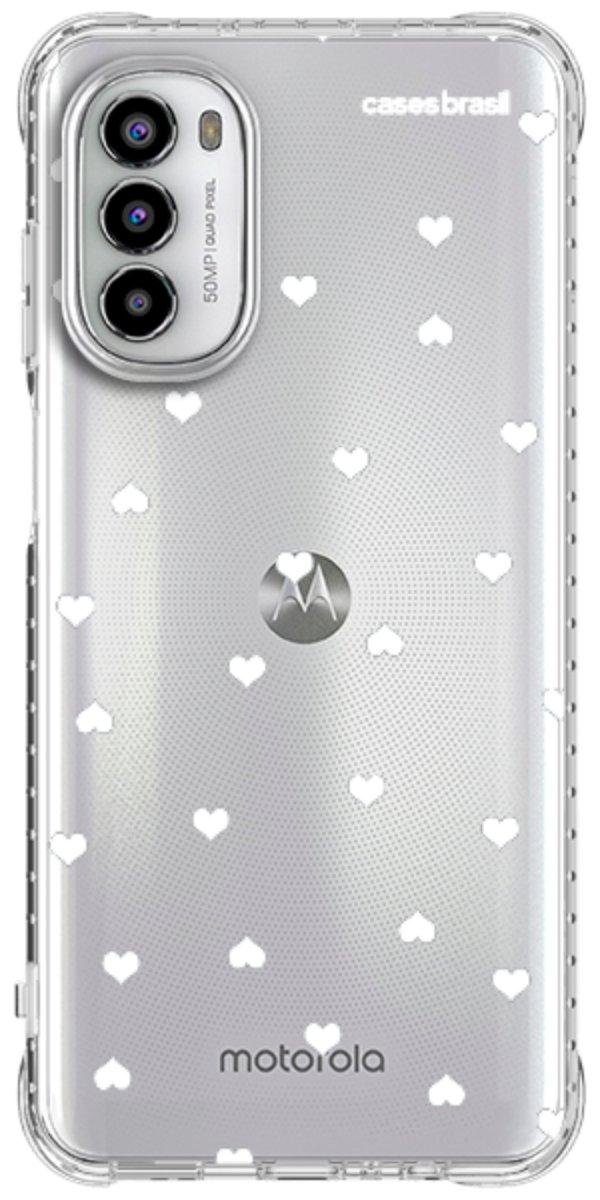 Capinha para Celular Corações Flutuantes Minimalista