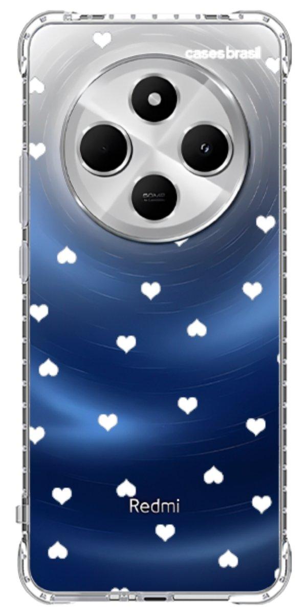Capinha para Celular Corações Flutuantes Minimalista