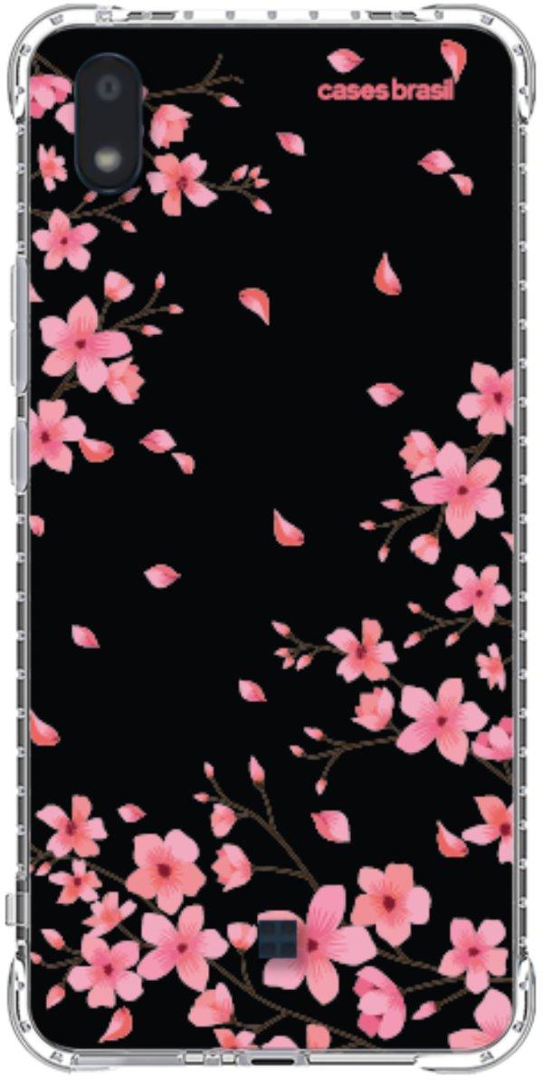 Capinha para Celular Flores de Cerejeiras