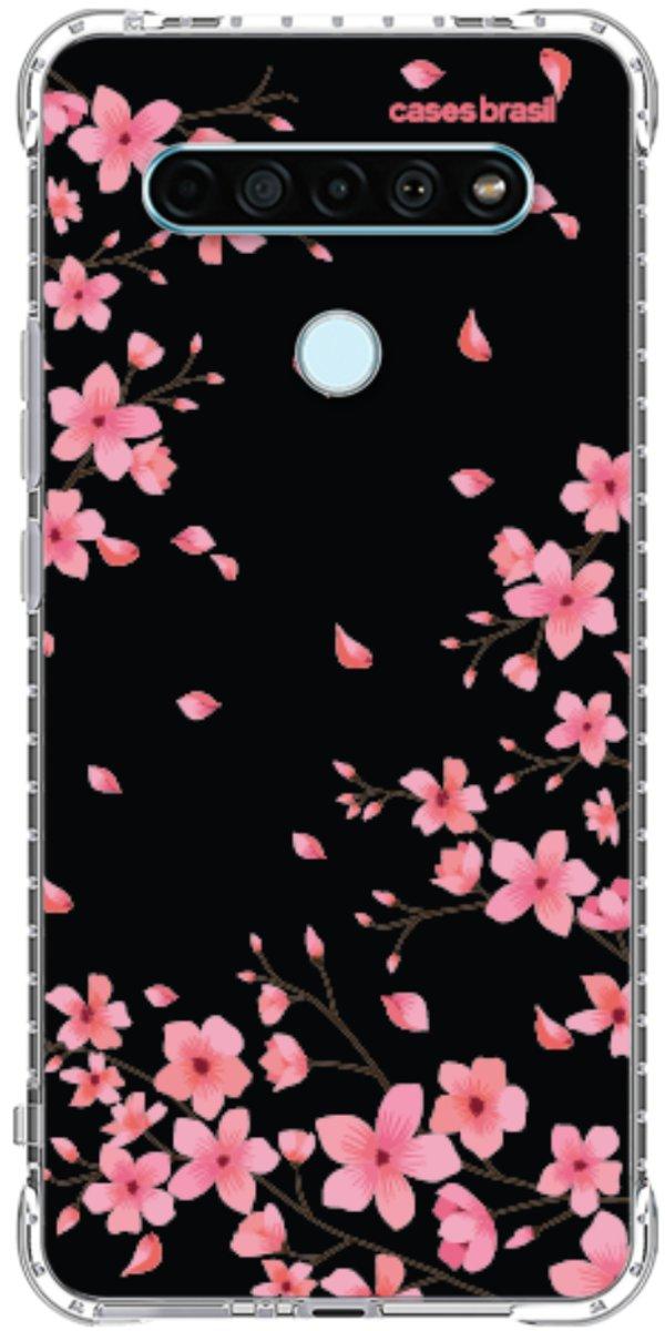 Capinha para Celular Flores de Cerejeiras