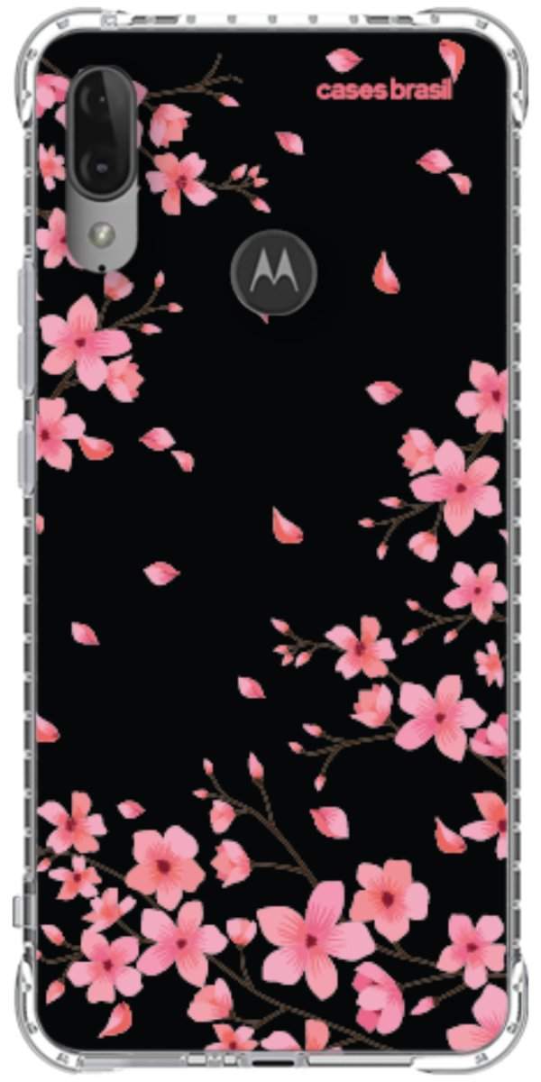 Capinha para Celular Flores de Cerejeiras
