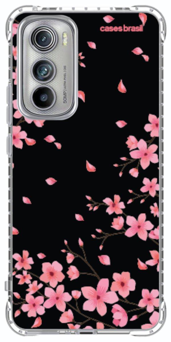 Capinha para Celular Flores de Cerejeiras