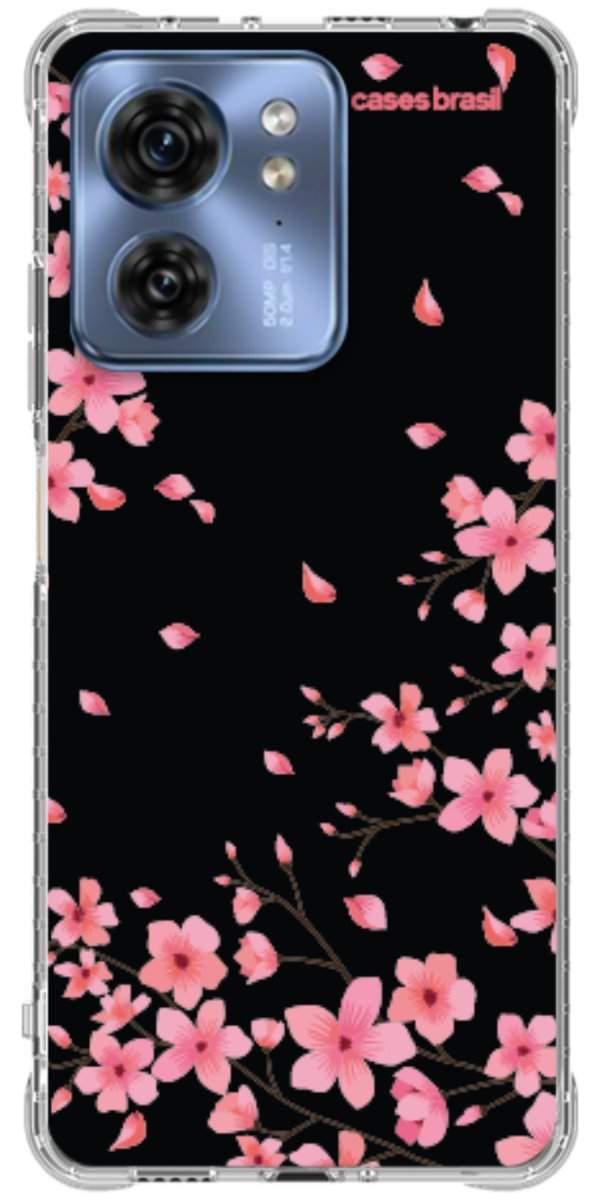 Capinha para Celular Flores de Cerejeiras