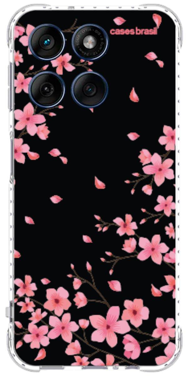Capinha para Celular Flores de Cerejeiras