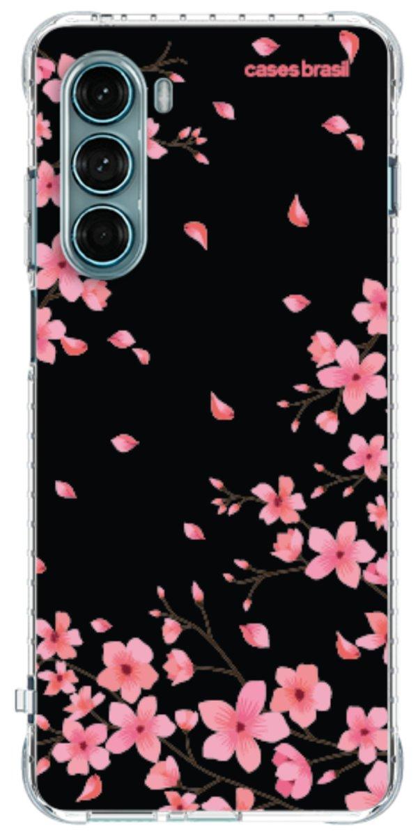 Capinha para Celular Flores de Cerejeiras
