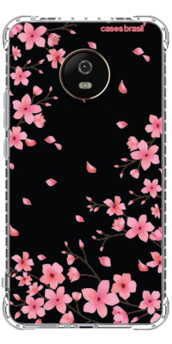 Capinha para Celular Flores de Cerejeiras