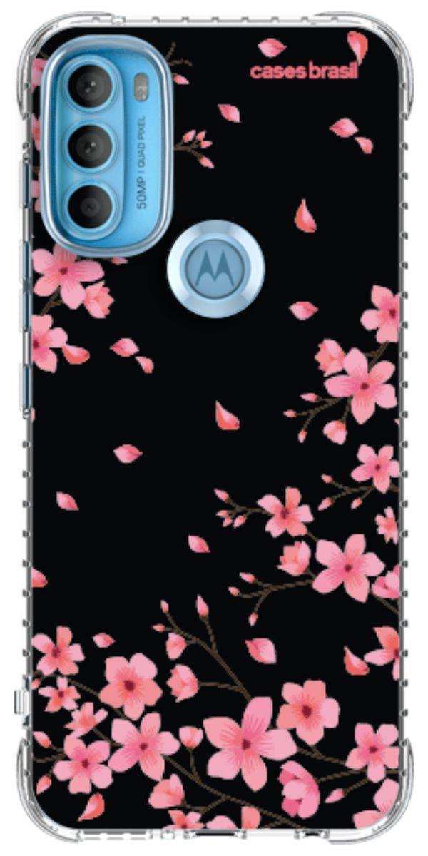 Capinha para Celular Flores de Cerejeiras
