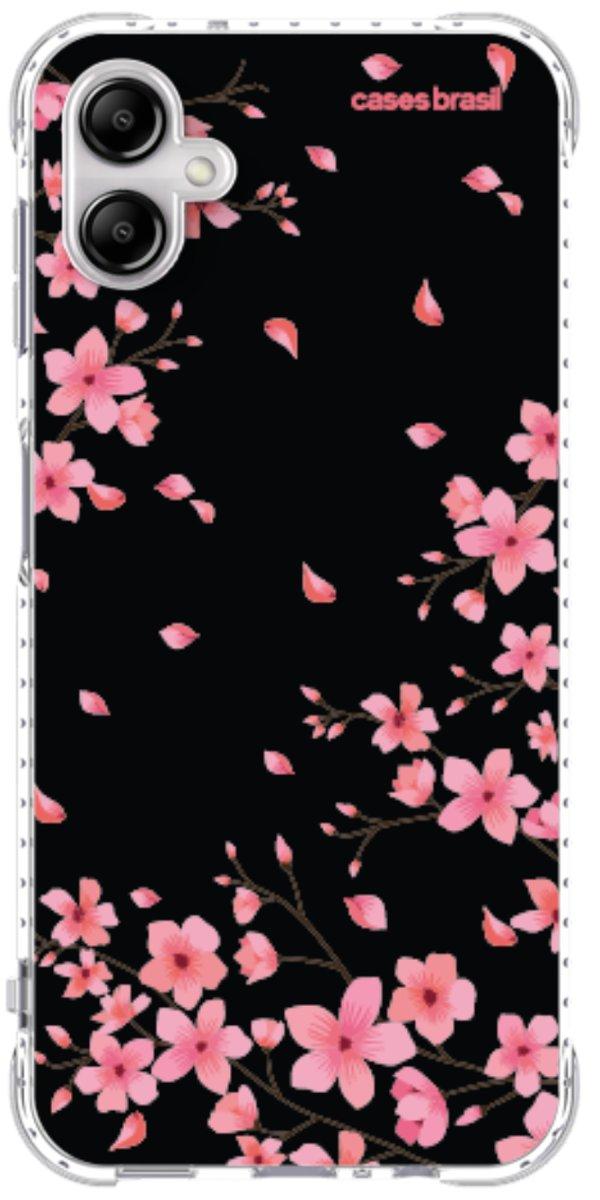 Capinha para Celular Flores de Cerejeiras