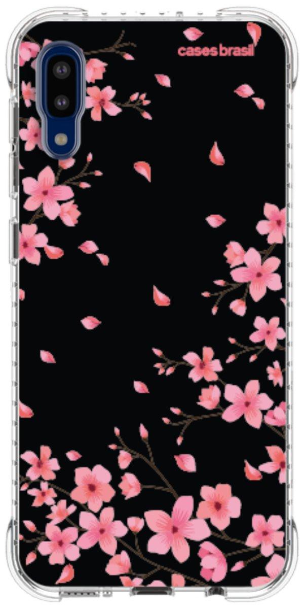Capinha para Celular Flores de Cerejeiras