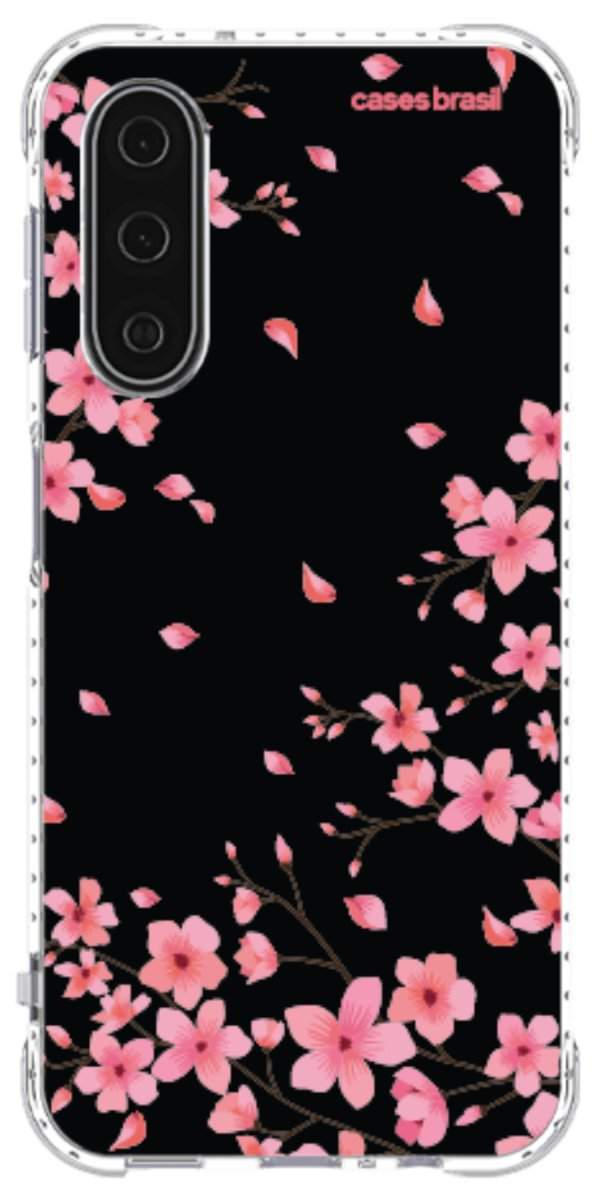 Capinha para Celular Flores de Cerejeiras