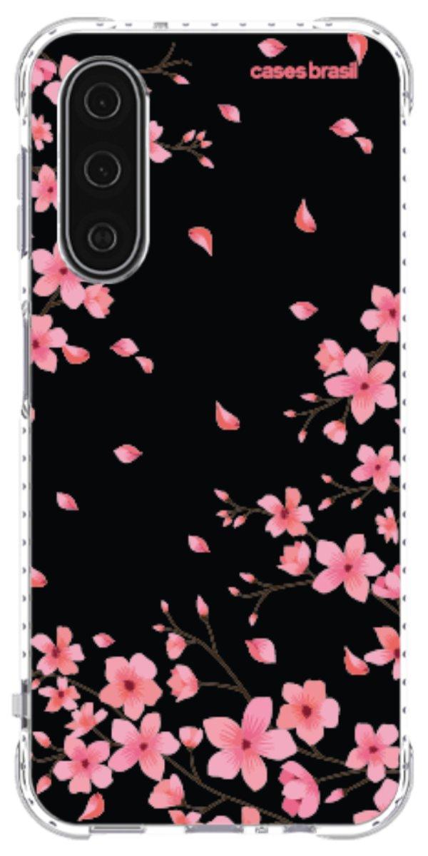 Capinha para Celular Flores de Cerejeiras