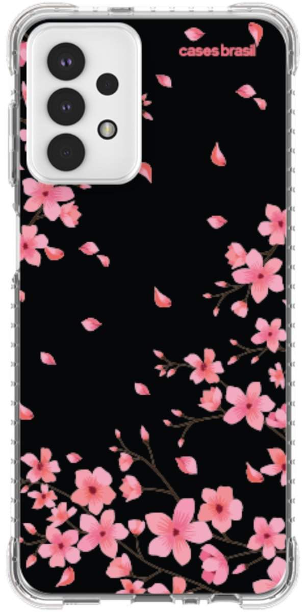 Capinha para Celular Flores de Cerejeiras