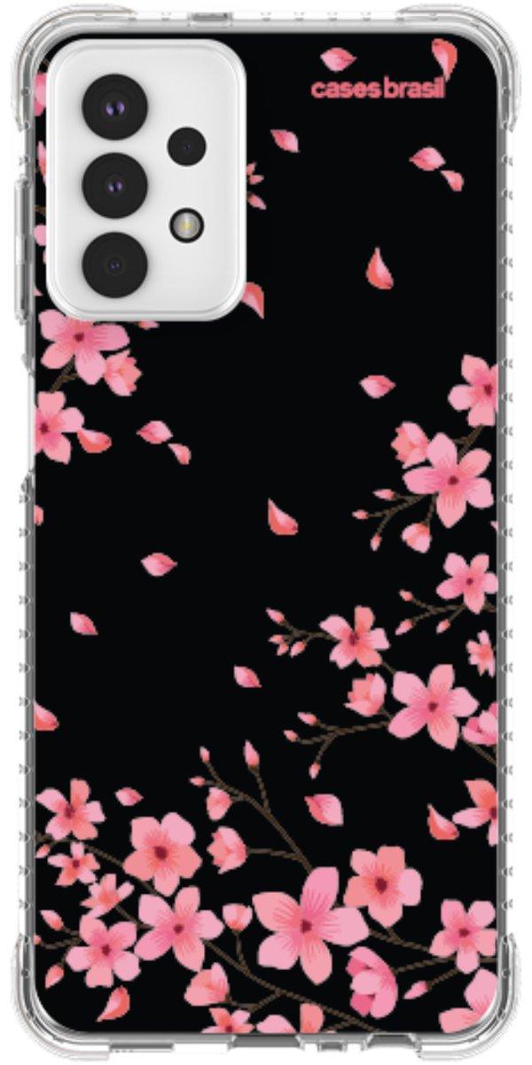 Capinha para Celular Flores de Cerejeiras