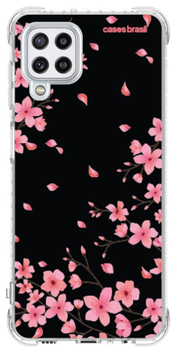 Capinha para Celular Flores de Cerejeiras