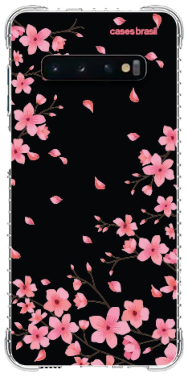 Capinha para Celular Flores de Cerejeiras
