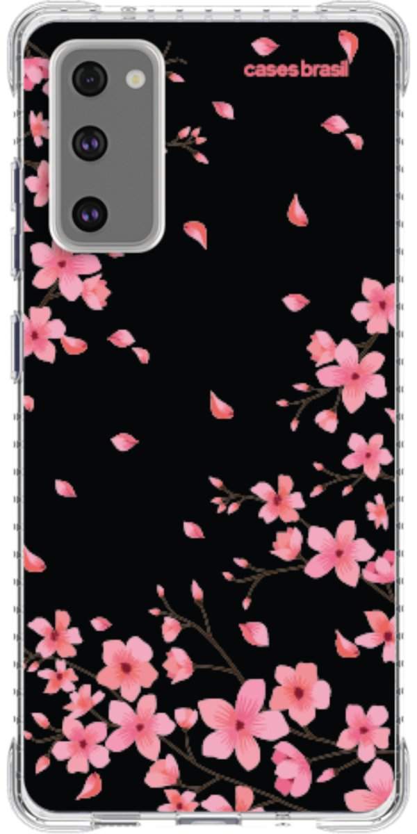 Capinha para Celular Flores de Cerejeiras