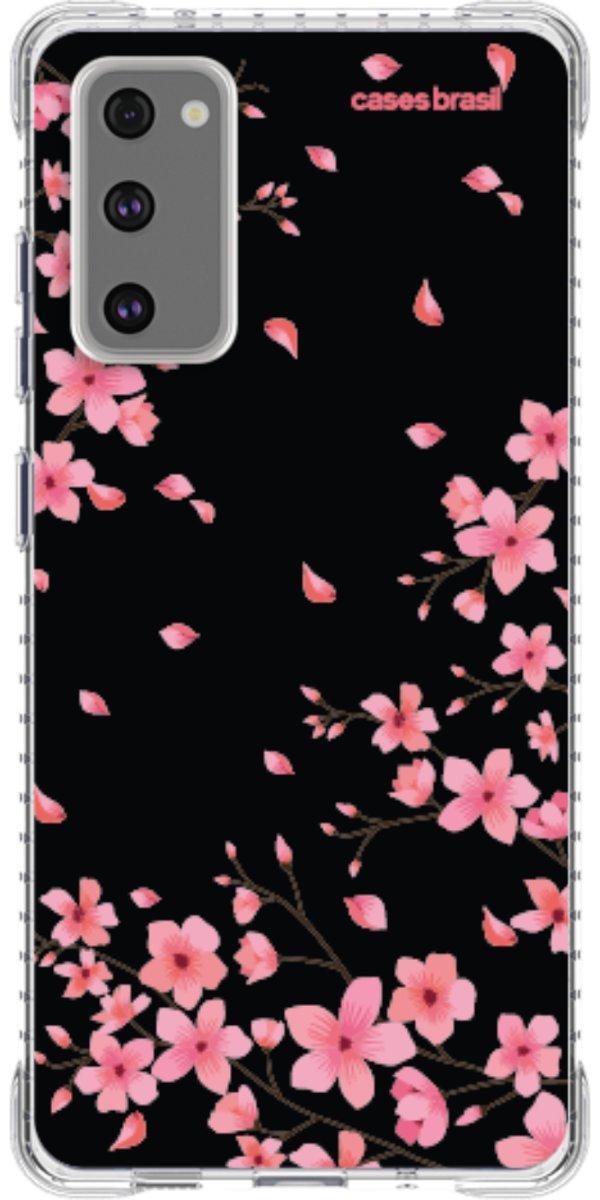 Capinha para Celular Flores de Cerejeiras