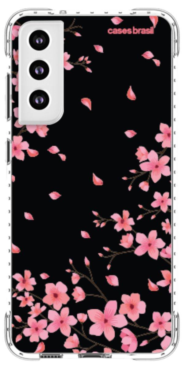 Capinha para Celular Flores de Cerejeiras