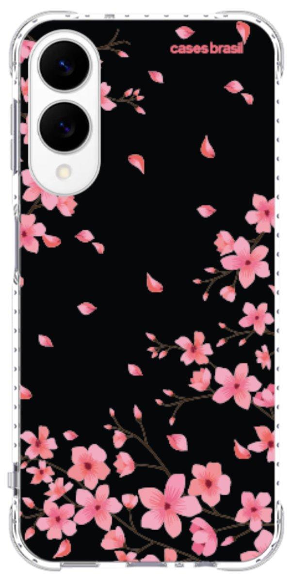 Capinha para Celular Flores de Cerejeiras