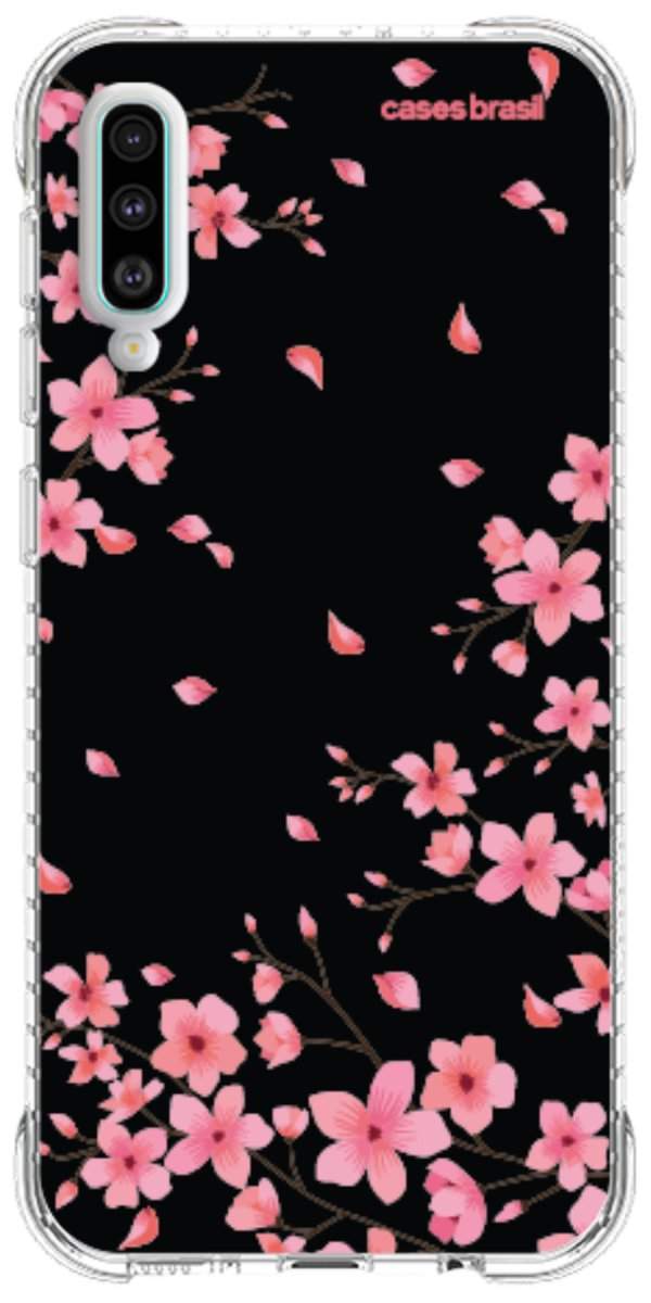 Capinha para Celular Flores de Cerejeiras