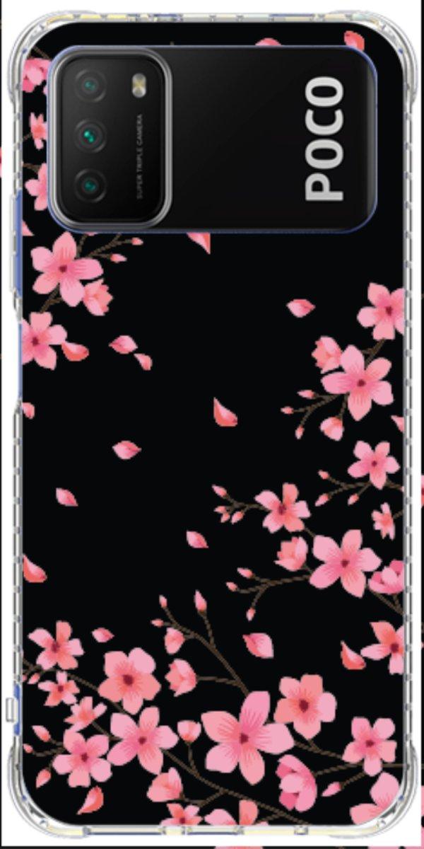 Capinha para Celular Flores de Cerejeiras