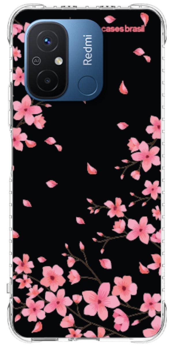 Capinha para Celular Flores de Cerejeiras
