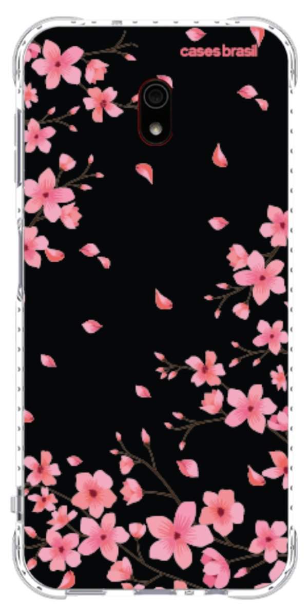 Capinha para Celular Flores de Cerejeiras