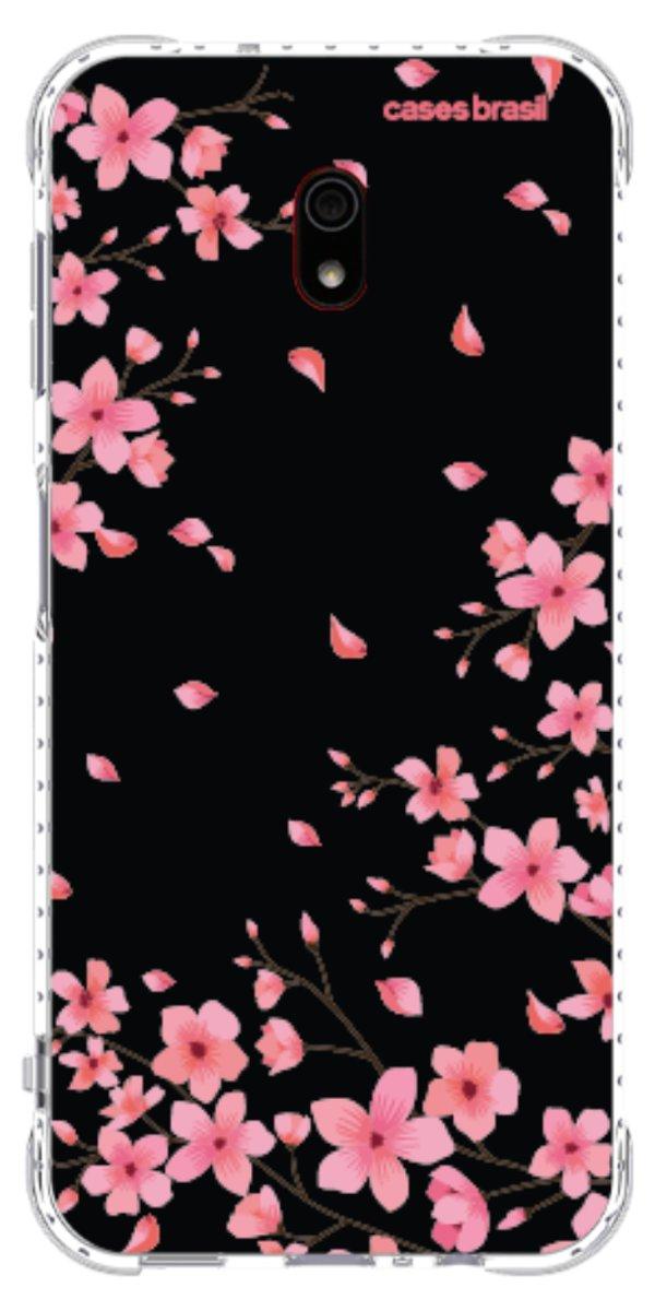 Capinha para Celular Flores de Cerejeiras