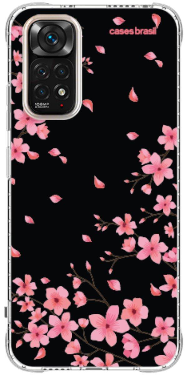 Capinha para Celular Flores de Cerejeiras