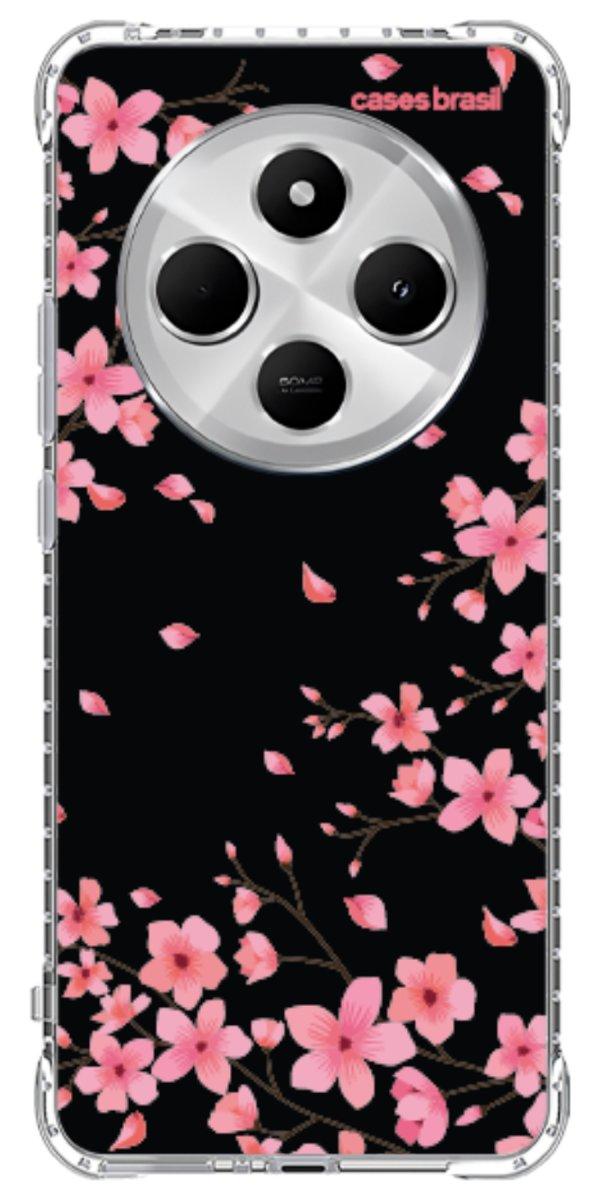Capinha para Celular Flores de Cerejeiras