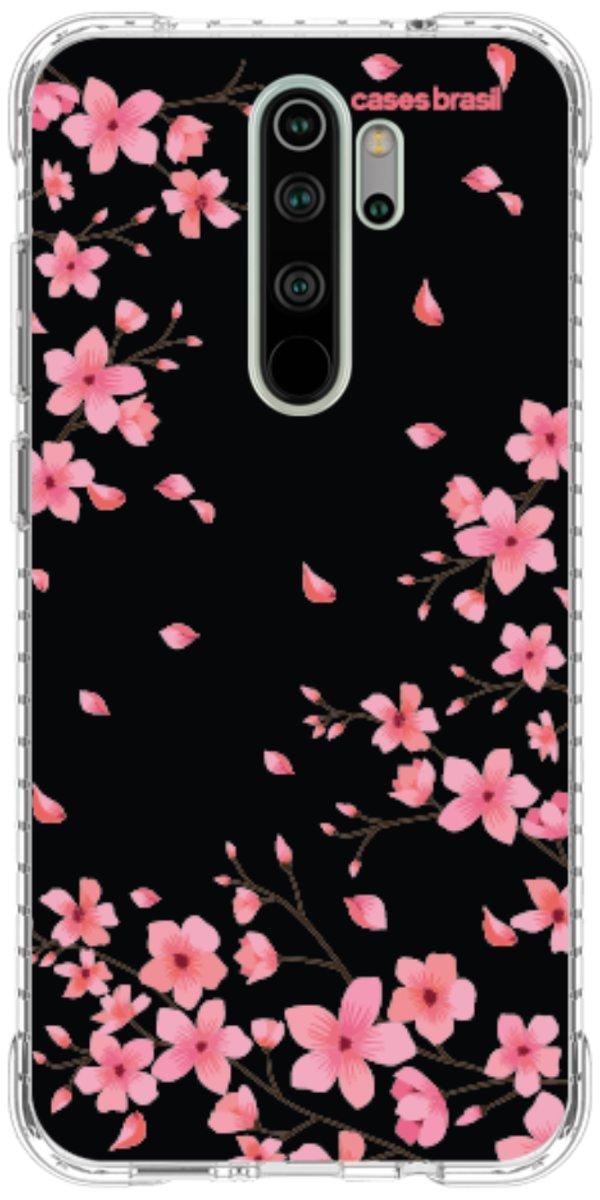Capinha para Celular Flores de Cerejeiras