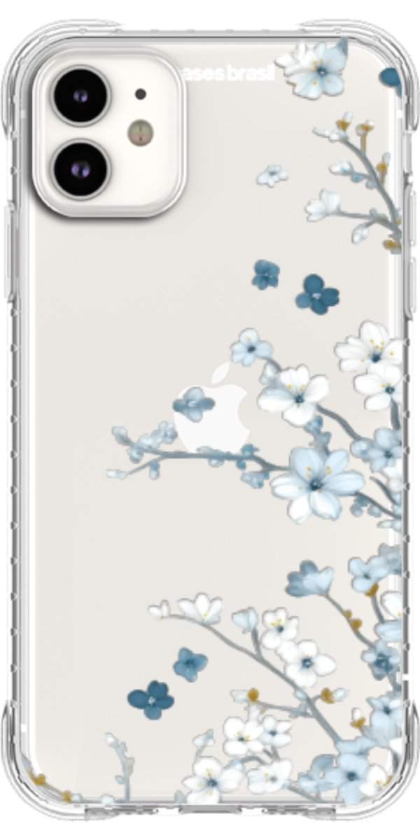 Capinha para Celular Flores de Inverno