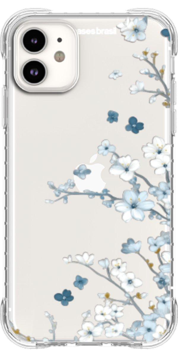 Capinha para Celular Flores de Inverno