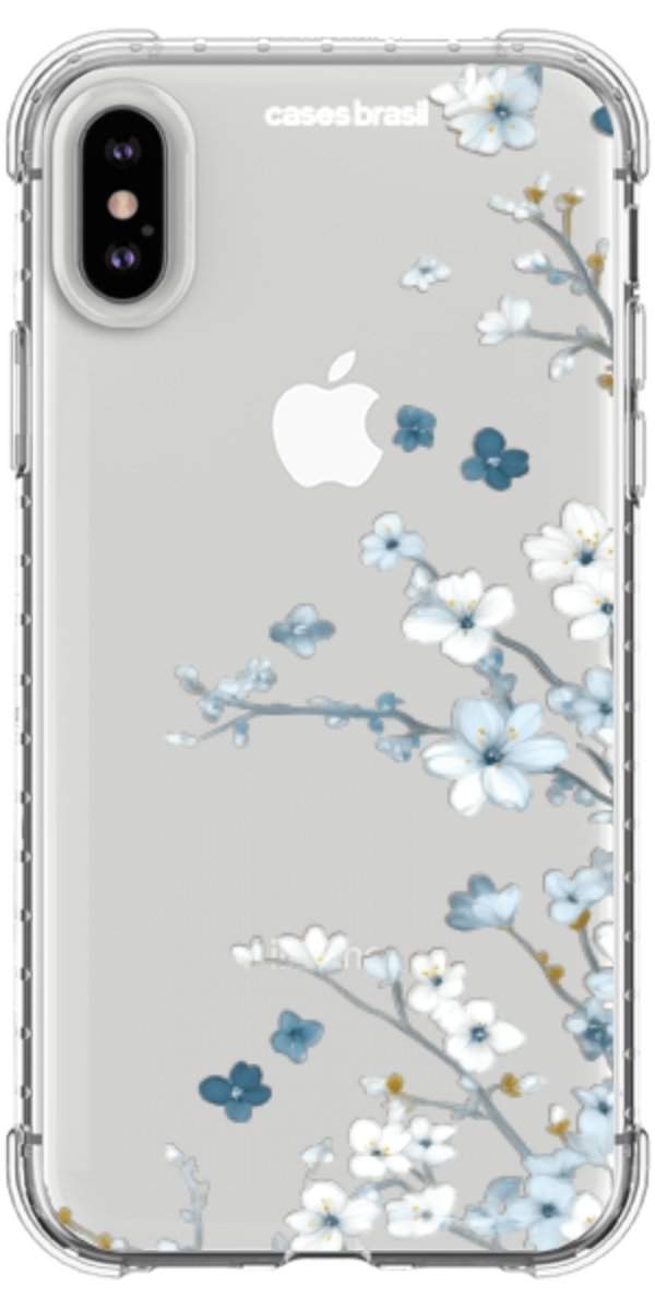 Capinha para Celular Flores de Inverno
