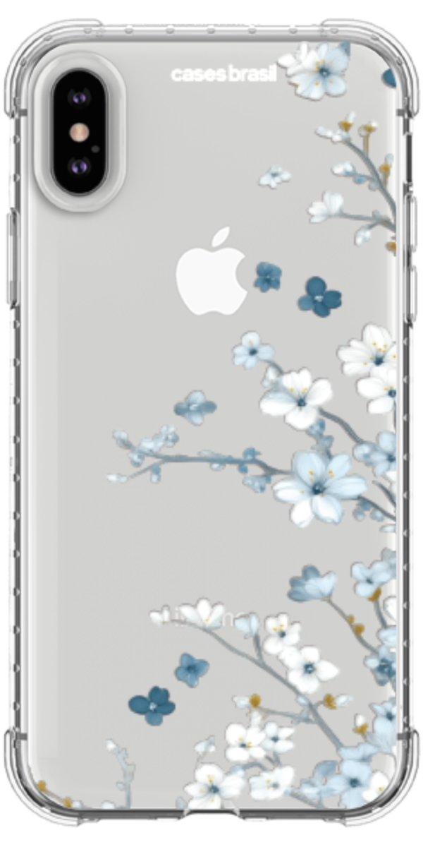 Capinha para Celular Flores de Inverno