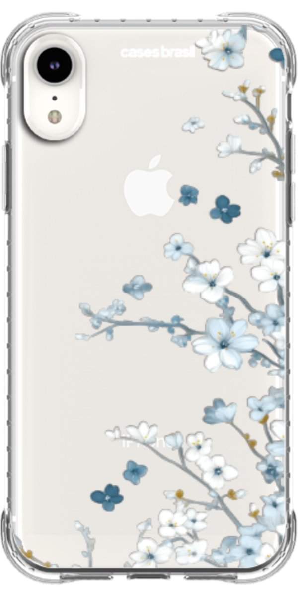 Capinha para Celular Flores de Inverno