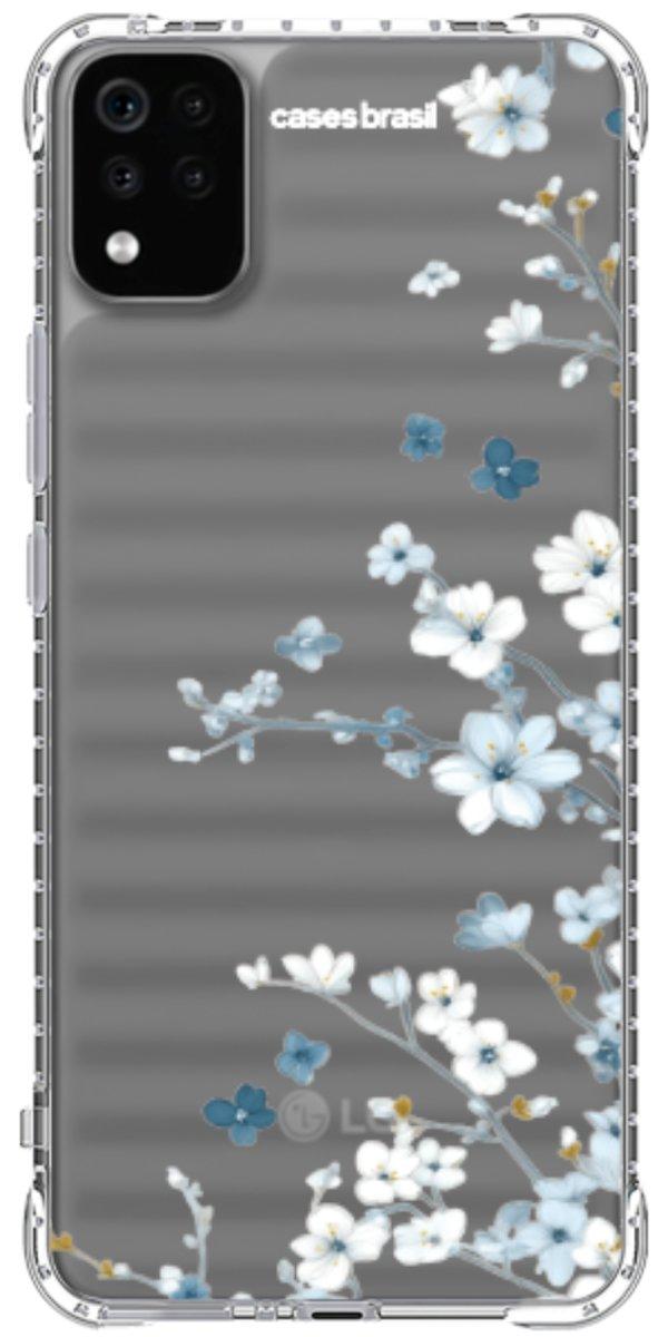 Capinha para Celular Flores de Inverno