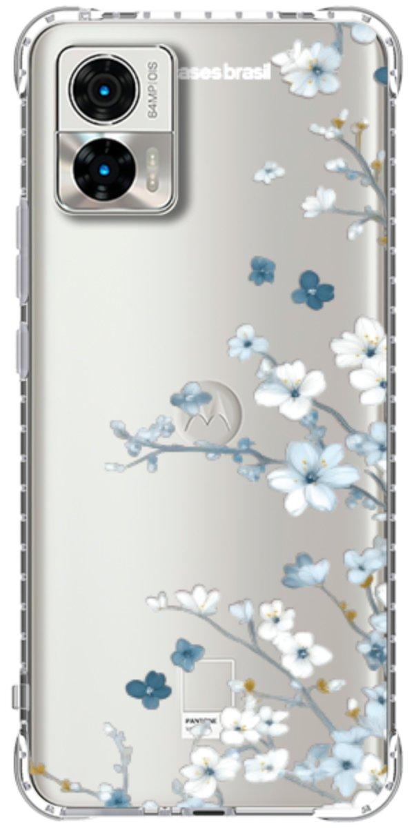 Capinha para Celular Flores de Inverno