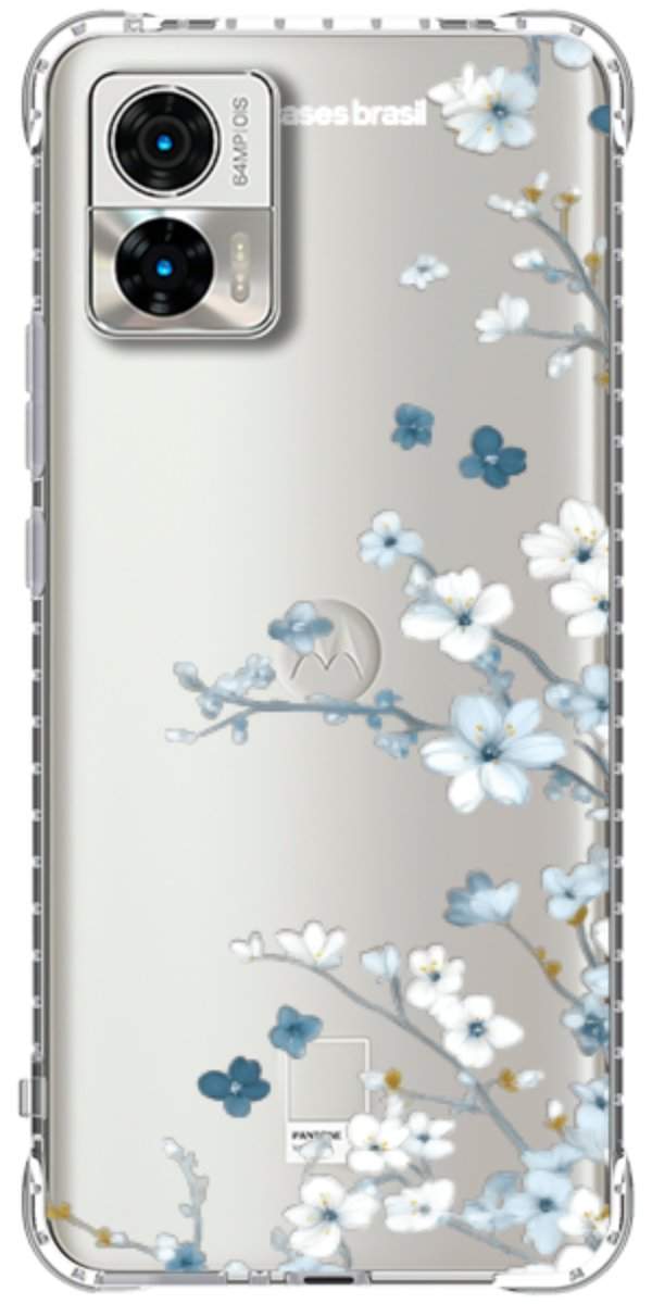 Capinha para Celular Flores de Inverno