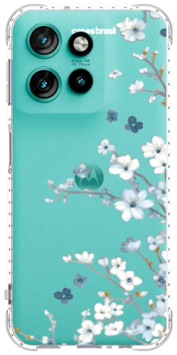 Capinha para Celular Flores de Inverno