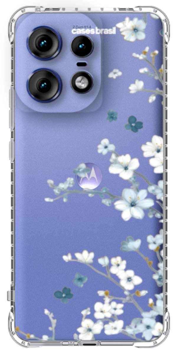 Capinha para Celular Flores de Inverno