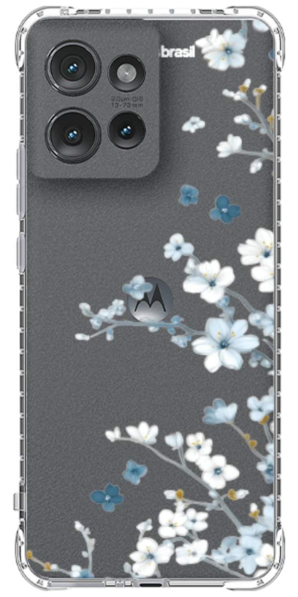 Capinha para Celular Flores de Inverno