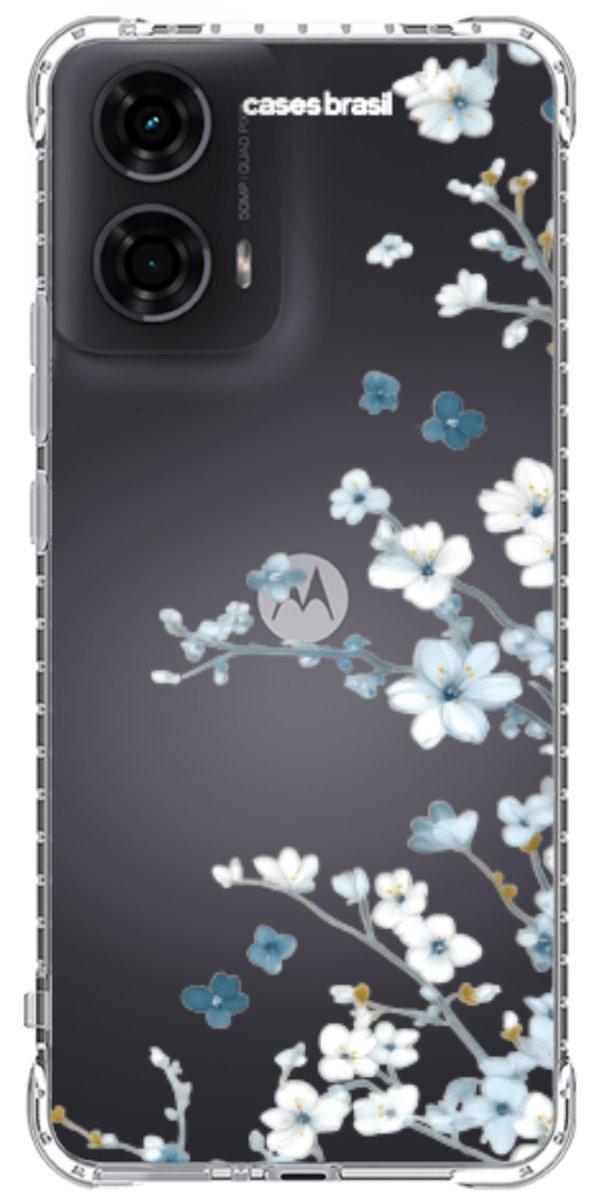 Capinha para Celular Flores de Inverno