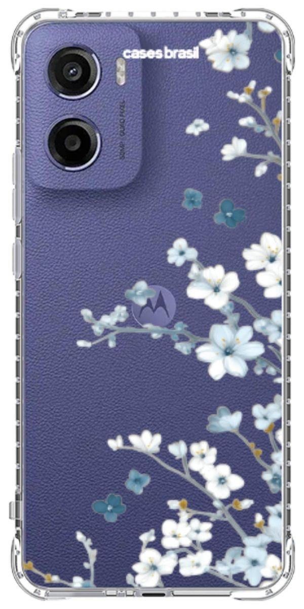 Capinha para Celular Flores de Inverno