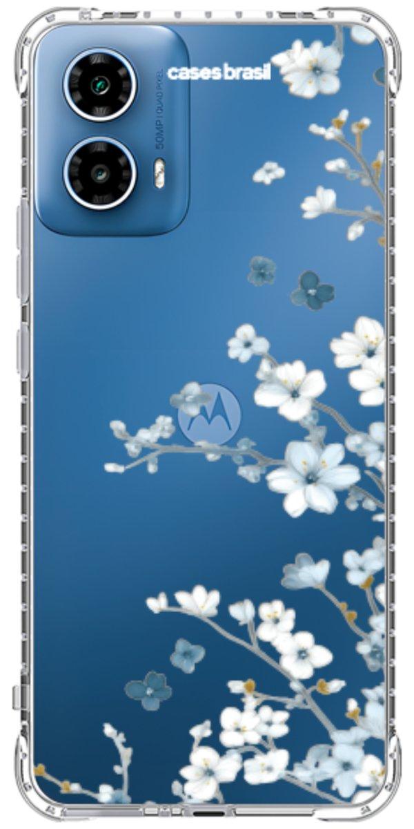 Capinha para Celular Flores de Inverno