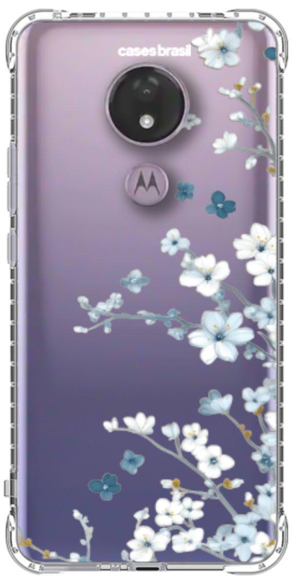 Capinha para Celular Flores de Inverno