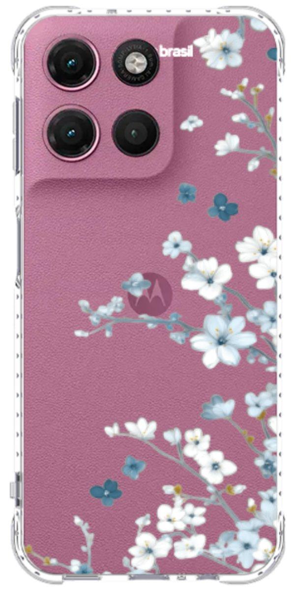 Capinha para Celular Flores de Inverno